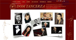 Desktop Screenshot of domtancerza.szkolabaletowa.pl