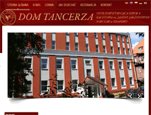 Tablet Screenshot of domtancerza.szkolabaletowa.pl